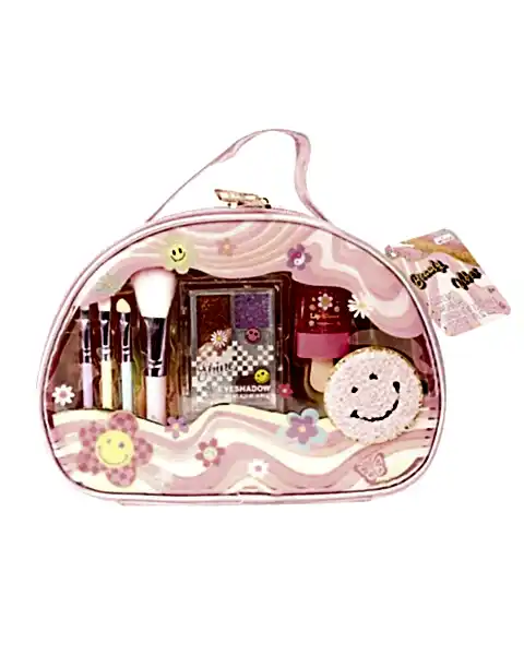 Hot Focus Sparkle Rainbow Taşınabilir Kozmetik Seti