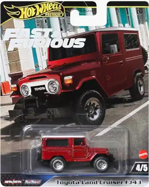 Hot Wheels Fast & Furious Premium Arabalar Toyota Land Cruiser FJ43 HRT96