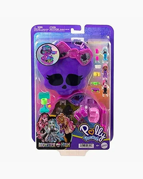 Polly Pocket Monster High Temalı Kompakt Oyun Seti HVV58