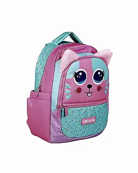 Kaukko Kids Cute Face Mouse Okul Çantası