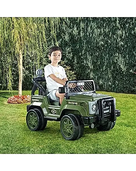 Commando 12 V Uzaktan Kumandalı Akülü Jeep