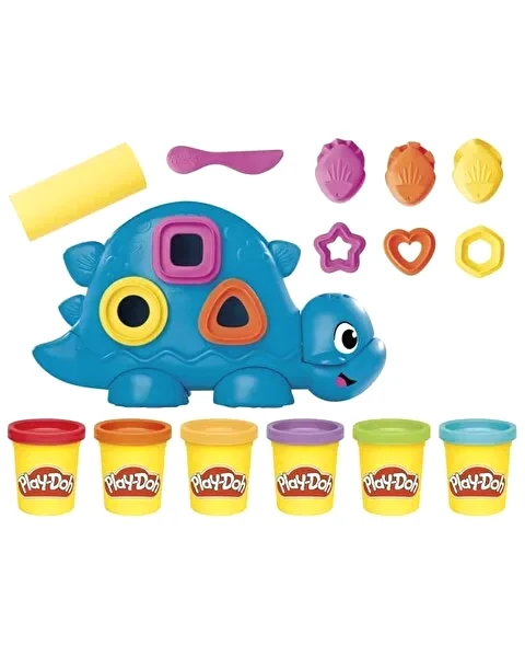Play Doh Başlangıç Şekiller ve Renkler Dino Oyun Seti G0491