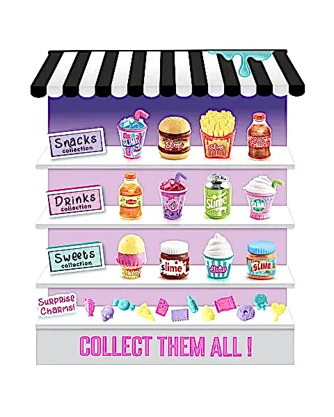 So Slime DIY Slimelicious Mi̇ni̇ Market Sepeti̇ Drinks Collection