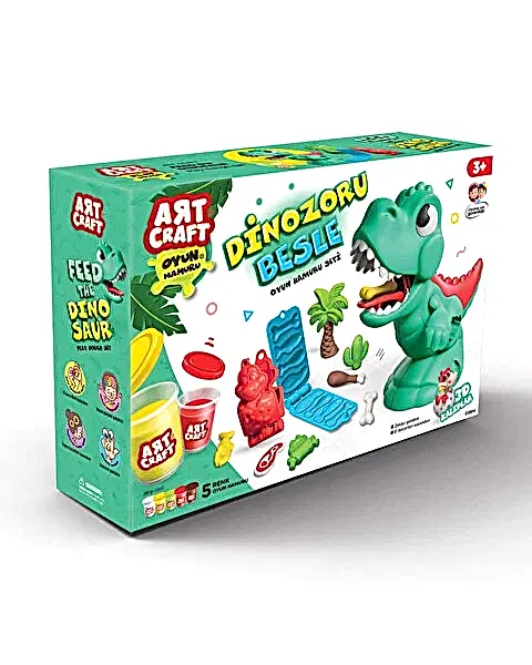 Dinozoru Besle Oyun Hamur Seti