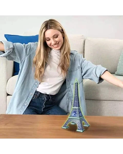 Ravensburger Karanlıkta Parlayan 3D Puzzle Eyfel