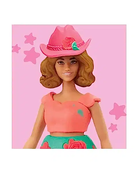 Play Doh Barbie Çiçekli ve Püsküllü Seti G1360