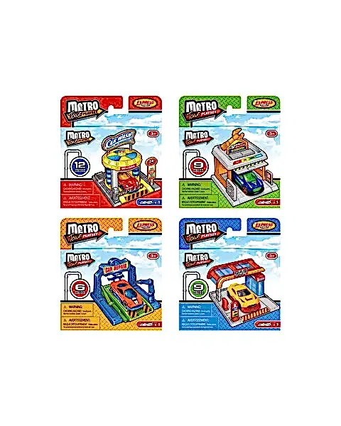 Express Wheels Metro Town Araba Oto Tamir Oyun Seti