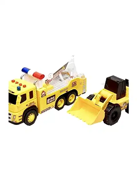 Kutuda Sesli Işıklı Çekici Kamyon İş Makinası