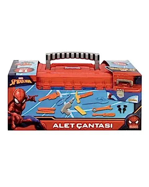 Spider Man Çantalı Tamir Seti 12 Parça