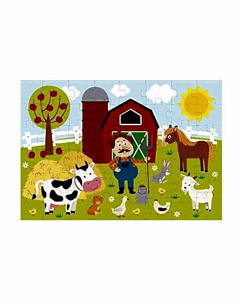 4'ü 1 Arada Puzzle Seti