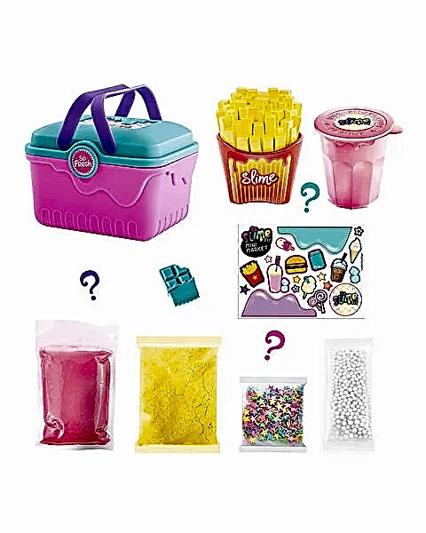 So Slime DIY Slimelicious Mi̇ni̇ Market Sepeti̇ Snacks Collection