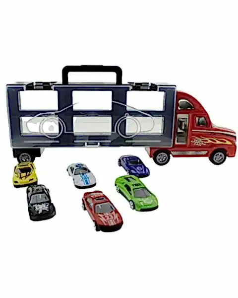 Taşınabilir Die Cast Metal Araçlı Kamyon LH500