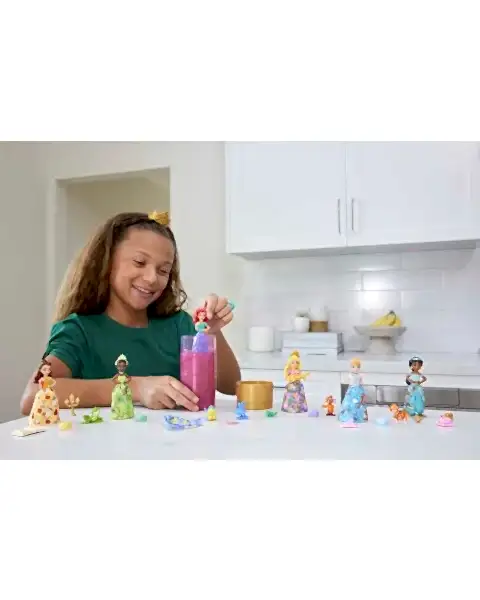 Disney Prenses Color Reveal Renk Değiştiren Ana Karakter Bebekler HMB69