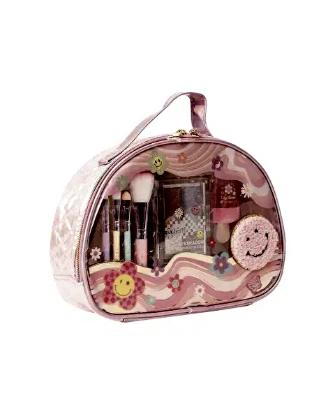 Hot Focus Sparkle Rainbow Taşınabilir Kozmetik Seti