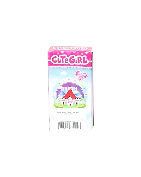 Sevimli Mini Bebek Kumral Tekli Mavi Tütülü Elbise