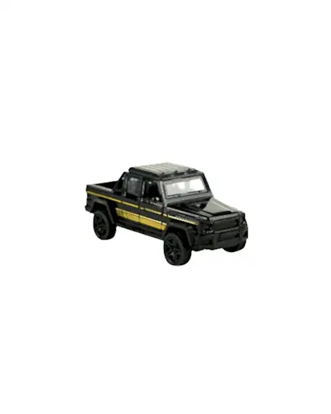 Die Cast 1:32 Sesli ve Işıklı Çek Bırak 4x4 Kamyonet Siyah
