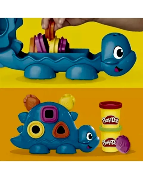 Play Doh Başlangıç Şekiller ve Renkler Dino Oyun Seti G0491