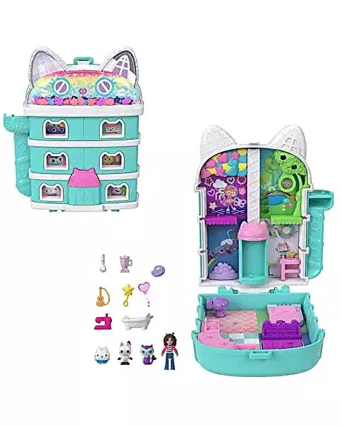 Polly Pocket Gabby's Dollhouse Mikro Parti Oyun Seti FV02