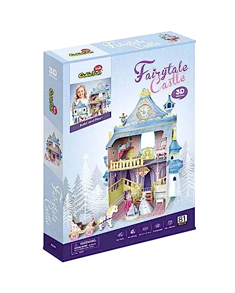 Cubic Fun 3D Puzzle Fairytale Castle 81 Parça