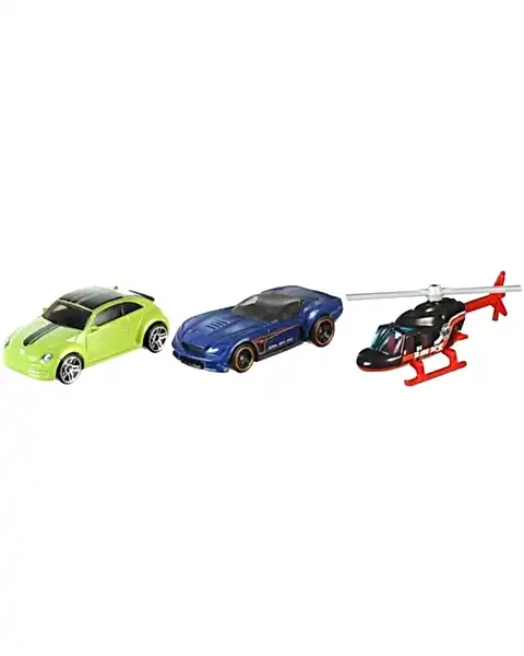 Hot Wheels Üçlü Araba Seti K5904