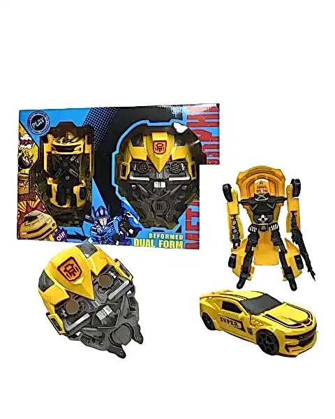 Maske ve Dönüştürülebilir Robot Sarı