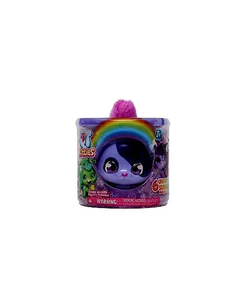 QT Kittie Gökkuşağı Serisi Sürpriz Aksesuarlı Yavru Kedi Rocky