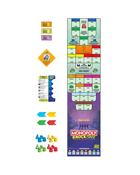 Monopoly Knockout F8995