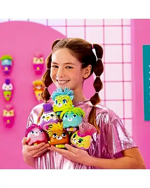 Funky Paws Uzayan Renkli Saçlar Fuşya