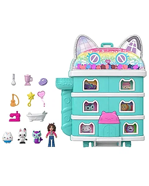 Polly Pocket Gabby's Dollhouse Mikro Parti Oyun Seti FV02