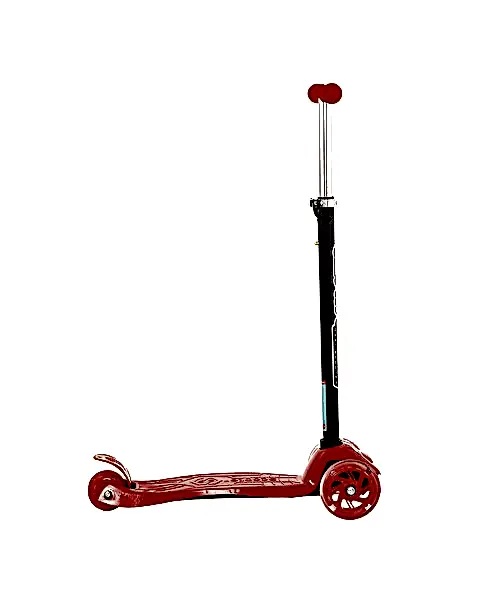 Maxi Işıklı Scooter Kırmızı