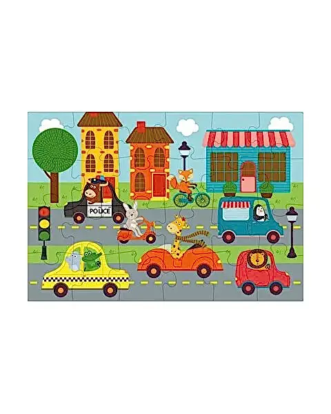 4'ü 1 Arada Puzzle Seti