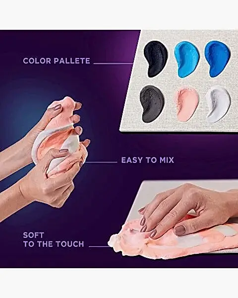 OKTO The Great Wave of Kanagawa 3D Duyusal Sanat Seti