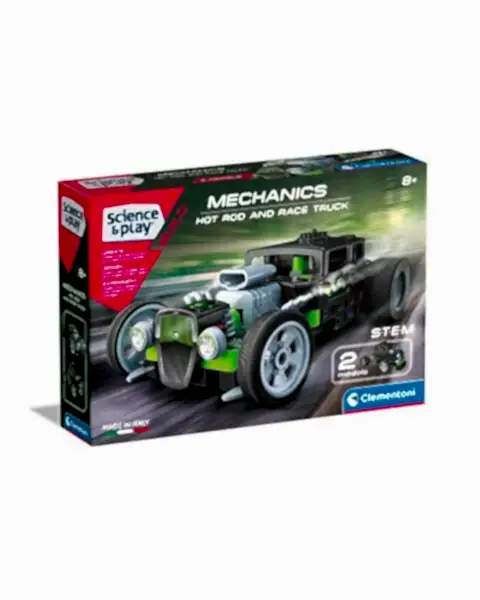 Clementoni Bilim ve Oyun: Hot Rod and Race Truck