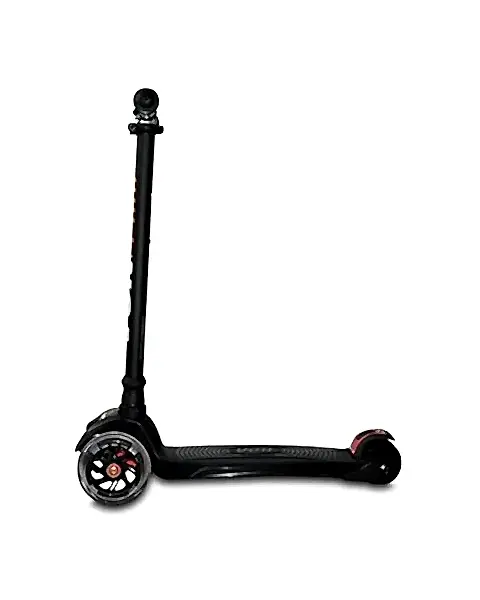 Voit 3 Tekerlekli Işıklı Siyah Scooter