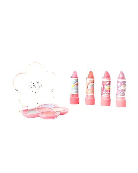 Hot Focus Rainbow Parıltılı Far ve Ruj Seti