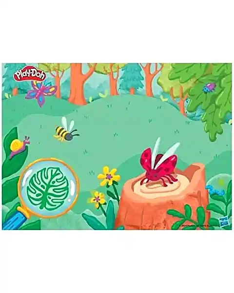 Play Doh Işıklı Mikroskop Oyun Seti