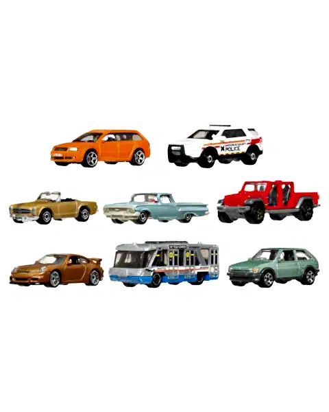 Matchbox 1:64 Ölçekli Metal 8'li Araba Seti JCT84