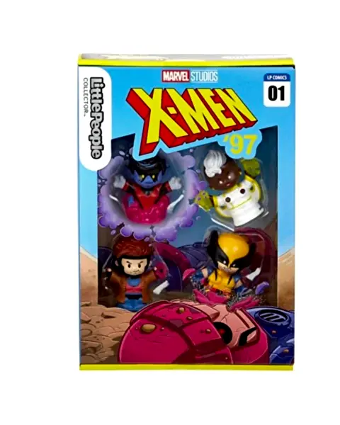 Little People Koleksiyoncusu Marvel X-Men: Sayı 1 Özel Baskı Seti JFW75
