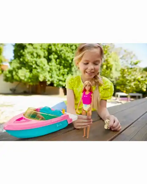 Barbie Bebek ve Teknesi Oyun Seti GRG30