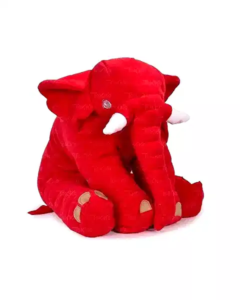 Yumuşak Küçük Fil Kırmızı