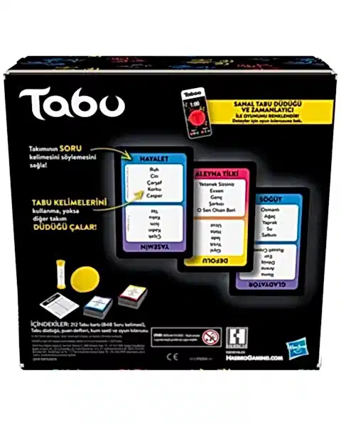 Tabu Klasik Kutu Oyunu F5254