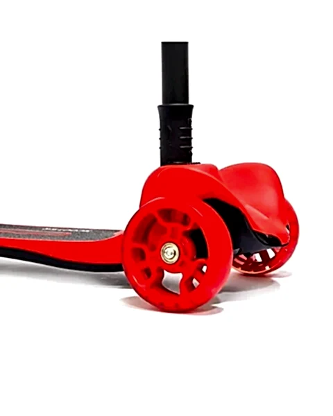 Mega Flash Işıklı Scooter Kırmızı