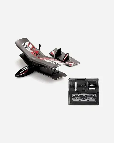 Silverlit Kumandalı Bi-Wing Uçak Gri Kırmızı