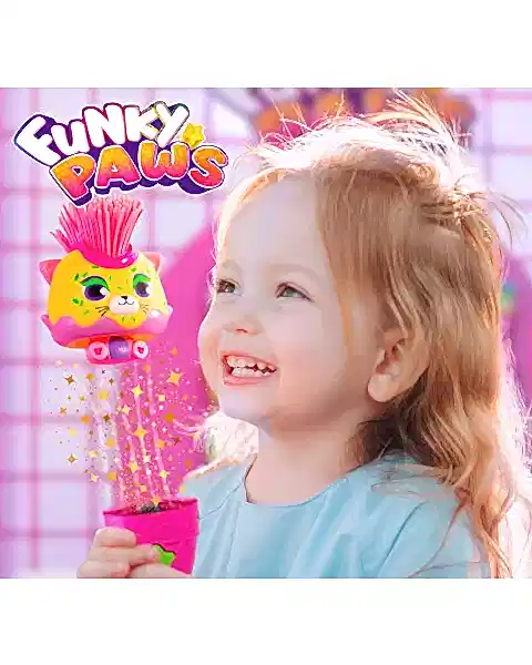 Funky Paws Uzayan Renkli Saçlar Fuşya