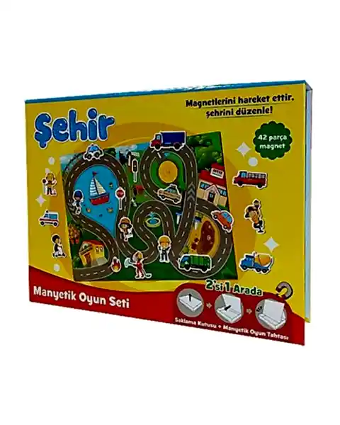 Şehir Manyetik Oyun Seti