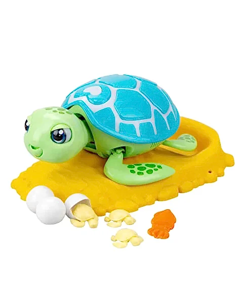 Silverlit Sesli ve Işıklı Hareketli Rescue Deniz Kaplumbağası Yeşil