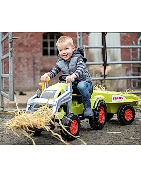 BIG Claas Celtis Yükleyici ve Römork Pedallı Traktör