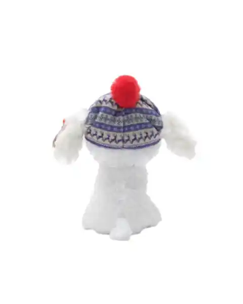 Ty Beanie Boos Sleighbell Beyaz Köpek 15 Cm