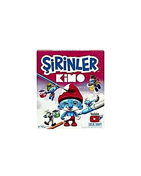 Kimo Şirinler Figür Tasarım Seti