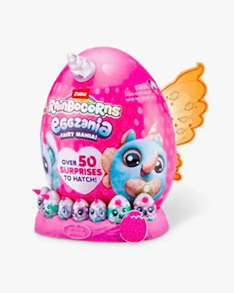 Rainbocorns Eggzania Fairy Peluş Sürpriz Paket Turuncu Kanat 92106